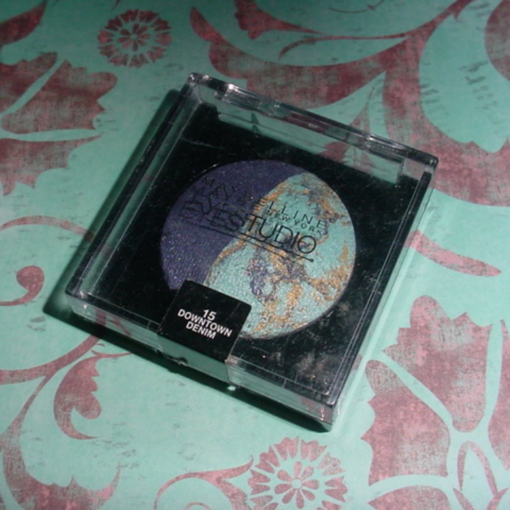 MAYBELLINE Sealed Eyeshadow Duo DOWNTOWN DENIM